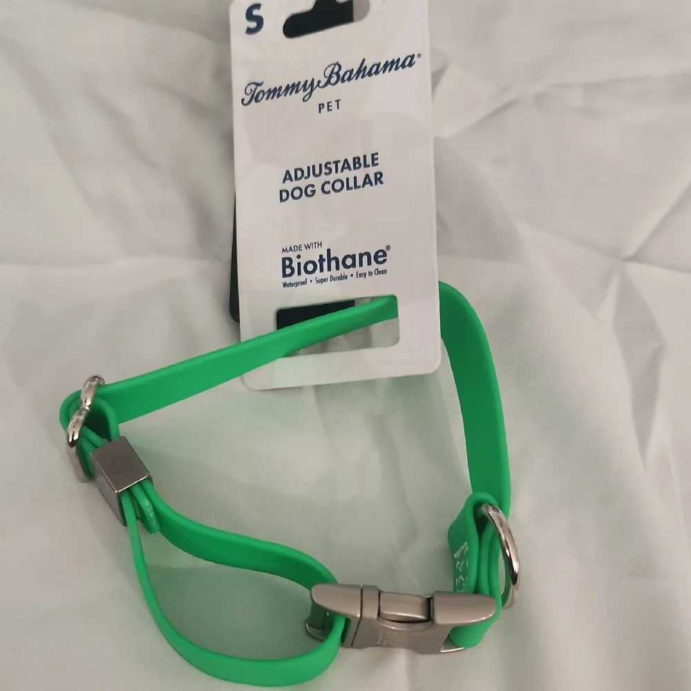 Tommy Bahama Bright Green Pet Collar